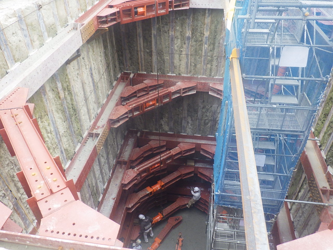 公共下水道第６９工区楠葉雨水貯留管整備工事